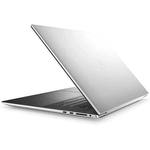 Laptop Dell XPS 17 9720,17.0 inch UHD+ InfinityEdge Touch, Intel Core i7-12700H, 64GB RAM DDR5, 2TB SSD, GeForce RTX 3050 4GB, Win 11 Pro, Platinum Silver, 3Yr NBD