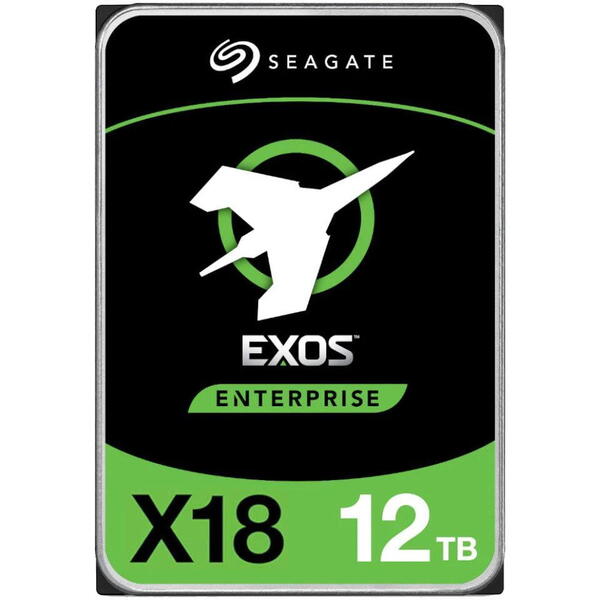 Hard Disk Server Seagate Exos X18 12TB SATA 3 256MB 7200 RPM