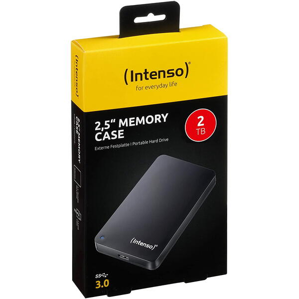 Hard Disk Extern Intenso Memory Case 2TB USB 3.0