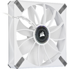 Ventilator PC Corsair iCUE ML140 RGB ELITE White Magnetic Levitation RGB 140mm Dual Fan Pack