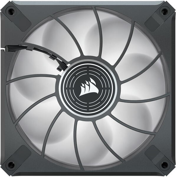 Ventilator PC Corsair ML120 LED ELITE Magnetic Levitation White LED 120mm, Negru