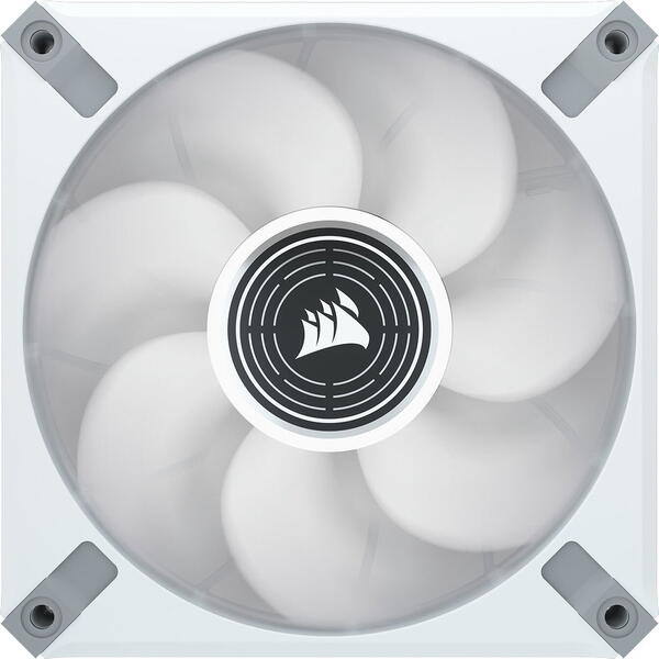 Ventilator PC Corsair ML120 LED ELITE White Magnetic Levitation White LED 120mm, Alb