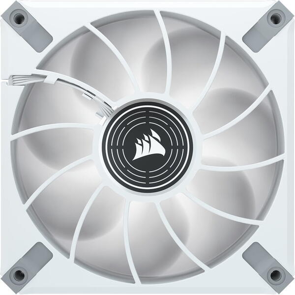 Ventilator PC Corsair ML120 LED ELITE White Magnetic Levitation White LED 120mm, Alb