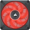 Ventilator PC Corsair ML120 LED ELITE Magnetic Levitation Red LED 120mm, Negru