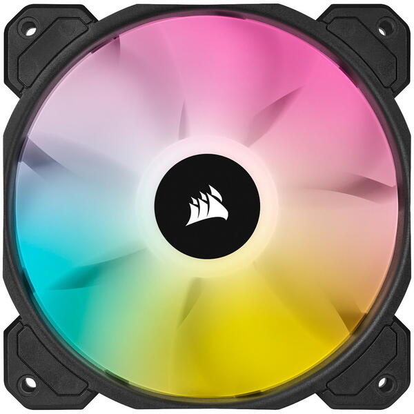 Ventilator PC Corsair iCUE SP120 RGB ELITE Performance 120mm, Negru