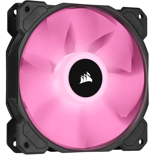 Ventilator PC Corsair iCUE SP120 RGB ELITE Performance 120mm, Negru