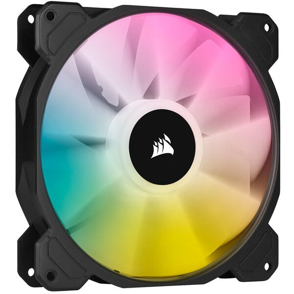 Ventilator PC Corsair iCUE SP140 RGB ELITE Performance 140mm, Negru