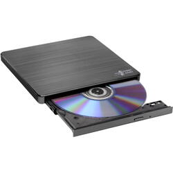 GP60NB60 Ultra Slim DVD-R, USB 2.0 Black