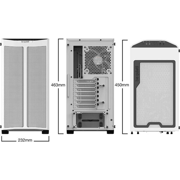 Carcasa be quiet! Pure Base 500DX White