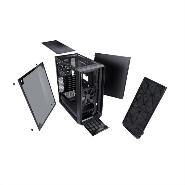 Carcasa Fractal Design Meshify C Dark Tempered Glass