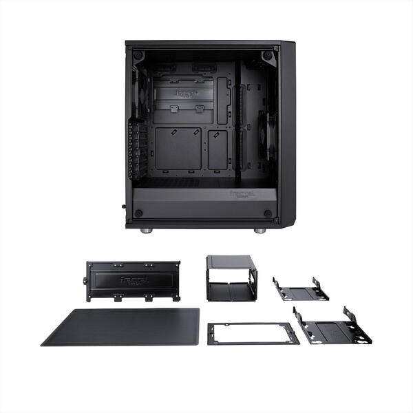 Carcasa Fractal Design Meshify C Dark Tempered Glass