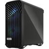 Carcasa Fractal Design Torrent  RGB Tempered Glass Light Tint Black