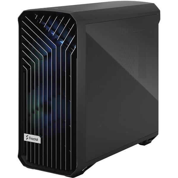 Carcasa Fractal Design Torrent  RGB Tempered Glass Light Tint Black