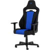 Scaun Gaming Nitro Concepts E250 black/blue NC-E250-BB