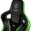 Scaun Gaming NobleChairs EPIC Sprout Edition Black/Green NBL-PU-SPE-001