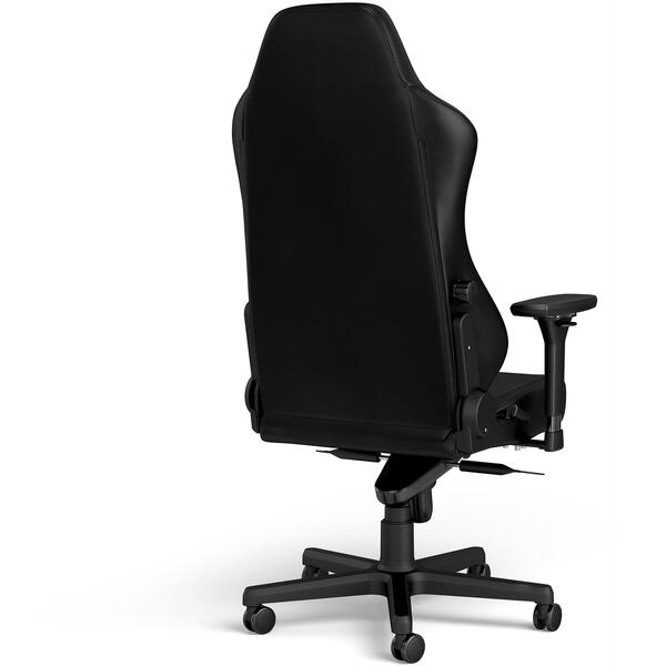 Scaun Gaming NobleChairs HERO Black/Black SGL NBL-HRO-PU-BLA-SGL