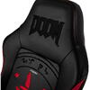 Scaun Gaming NobleChairs HERO DOOM Edition SGL Black/Red NBL-HRO-PU-DET-SGL