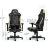 Scaun Gaming NobleChairs HERO Elder Scroll Edition SGL Black/Gold NBL-HRO-PU-ESO-SGL