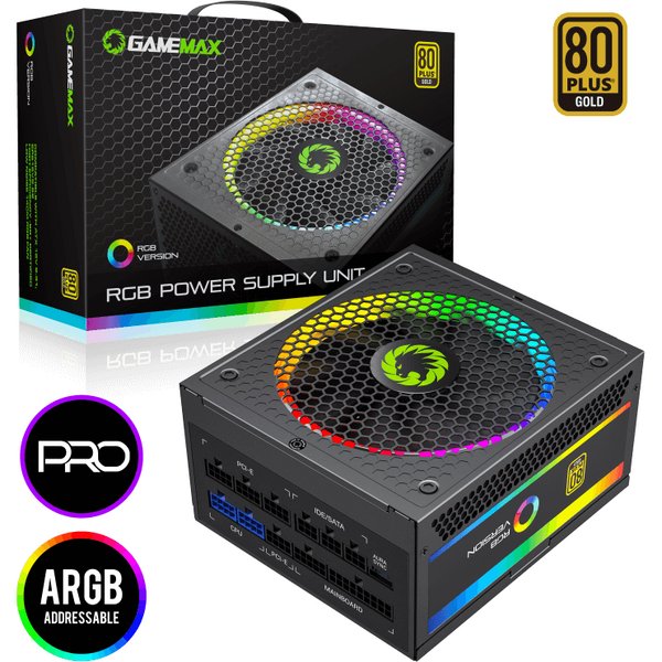 Sursa Gamemax RGB-750 Pro, 80+ Gold, 750W