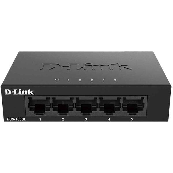 Switch D-LINK Gigabit DGS-105GL 5 porturi