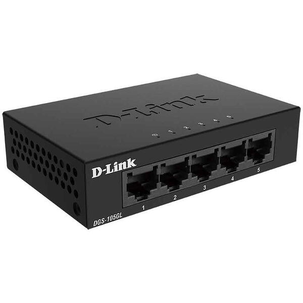 Switch D-LINK Gigabit DGS-105GL 5 porturi