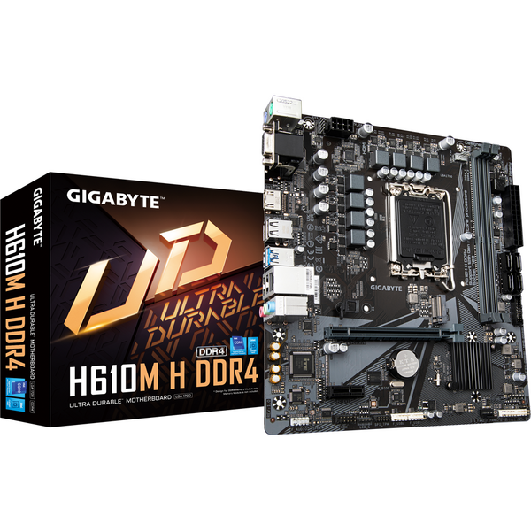 Placa de baza Gigabyte H610M H DDR4 Socket 1700