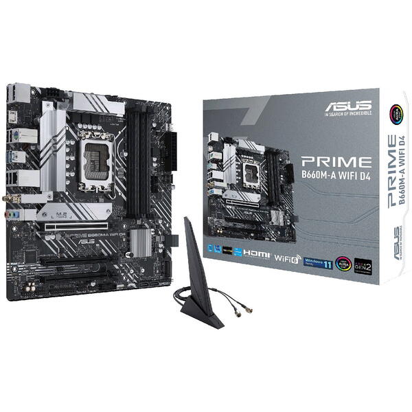 Placa de baza Asus PRIME B660M-A WIFI D4 Socket 1700