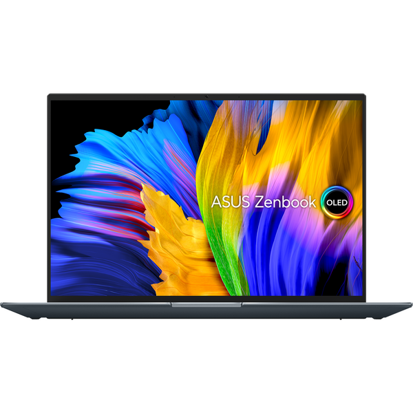 Laptop Asus Zenbook 14X UX5401EA 14 inch OLED , WQUXGA Touch, Intel Core i7-1165G7, 16GB DDR4X, 1TB SSD, Intel Iris Xe, Win 11 Pro, Pine Grey