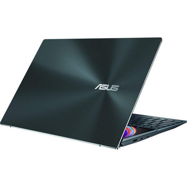 Laptop Asus ZenBook Duo 14 UX482EA, 14 inch FHD, Intel Core i7-1165G7, 16GB DDR4X, 1TB SSD, Intel Iris Xe, Win 10 Pro, Celestial Blue