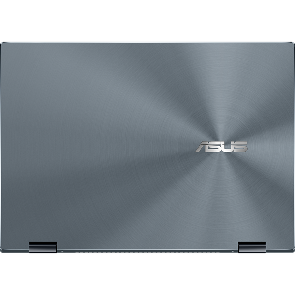 Laptop Asus Zenbook 14 Flip OLED UP5401EA, 14 inch 2.8K 90Hz Touch, Intel Core i7-1165G7, 16GB DDR4X, 1TB SSD, Intel Iris Xe, Win 11 Pro, Pine Grey