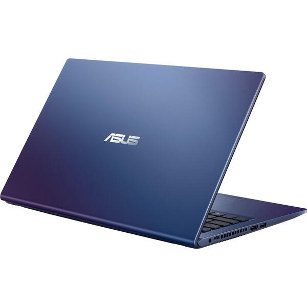 Laptop Asus X515EA, 15.6 inch FHD, Intel Core i3-1115G4, 8GB DDR4, 256GB SSD, Intel UHD, Peacock Blue
