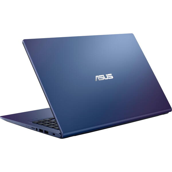 Laptop Asus X515EA, 15.6 inch FHD, Intel Core i7-1165G7 with IPU, 8GB DDR4, 512GB SSD, Intel Iris Xe, Peacock Blue