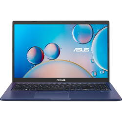 Laptop Asus X515EA, 15.6 inch FHD, Intel Core i7-1165G7 with IPU, 8GB DDR4, 512GB SSD, Intel Iris Xe, Peacock Blue