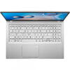 Laptop Asus X515MA, 15.6 inch FHD, Intel Celeron N4020, 4GB DDR4, 256GB SSD, Intel UHD 600, Transparent Silver