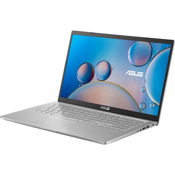 Laptop Asus X515MA, 15.6 inch FHD, Intel Celeron N4020, 4GB DDR4, 256GB SSD, Intel UHD 600, Transparent Silver