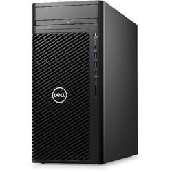 Sistem Brand Dell Precision 3660 Tower, Intel Core i5-12600K, 8GB RAM, 256GB SSD, nVidia T1000 4GB, Linux, Negru
