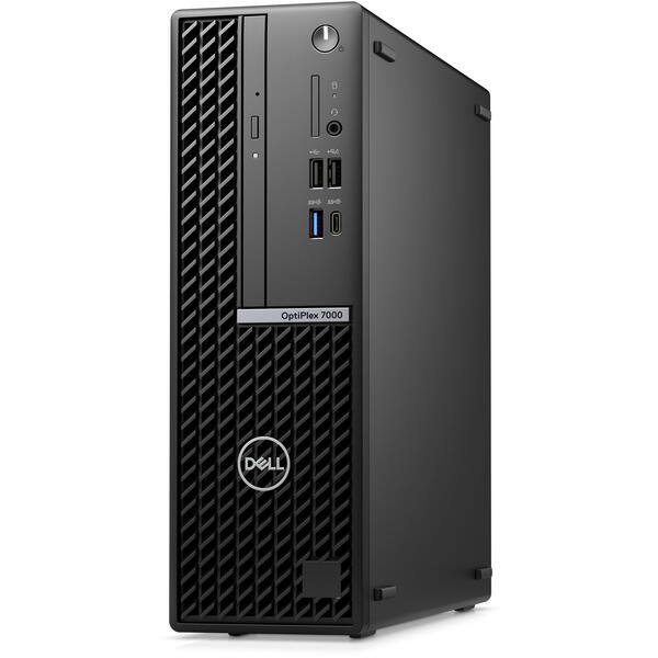 Sistem Brand Dell Optiplex 7000 SFF, Intel Core i5-12500, 16GB RAM, 512GB SSD, Intel UHD Graphics 770, Linux, Negru