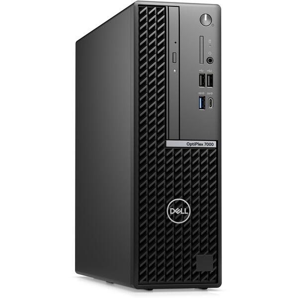 Sistem Brand Dell Optiplex 7000 SFF, Intel Core i5-12500, 16GB RAM, 512GB SSD, Intel UHD Graphics 770, Linux, Negru