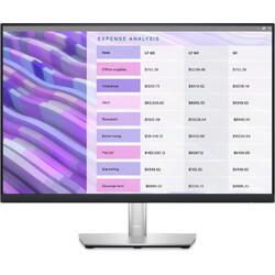 Monitor LED Dell P2423 24 inch WUXGA IPS 5 ms Negru Argintiu