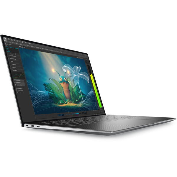 Laptop Dell Precision 5570, 15.6 inch FHD+, Intel Core i7-12700H, 16GB DDR5, 512GB SSD, nVidia RTX A1000 4GB, Win 11 Pro, 3Yr ProSupport