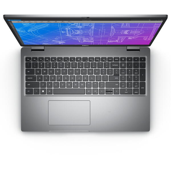 Laptop Dell Precision 3570, 15.6 inch FHD, Intel Core i5-1235U, 16GB DDR5, 512GB SSD, nVidia Quadro T550 4GB, Win 11 Pro, 3Yr BOS