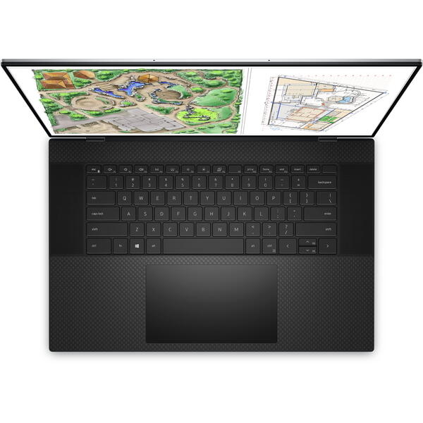Laptop Dell Precision 5770, 17 inch UHD+ Touch, Intel Core i7-12800H, 32GB DDR5, 512GB SSD, nVidia RTX A3000 12GB, Win 11 Pro, 3Yr BOS