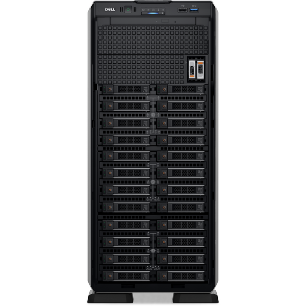 Server Brand Dell PowerEdge T550, Intel Xeon 4310 2.1 GHz, 16GB DDR4 UDIMM ECC, 1x 480GB SSD SATA, PERC H755, PSU 2 x 600W 3Yr NBD