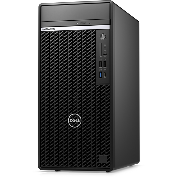 Sistem Brand Dell OptiPlex 7000 MT, Intel Core i7-12700, 16GB DDR5, 512GB SSD, Intel UHD 770, Linux, Negru