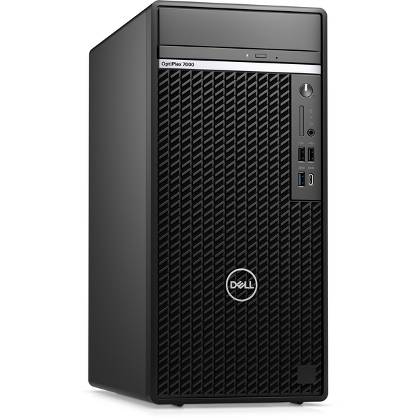 Sistem Brand Dell OptiPlex 7000 MT, Intel Core i7-12700, 16GB DDR5, 512GB SSD, Intel UHD 770, Linux, Negru