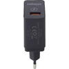 Incarcator retea Gembird Universal, 1 x USB Quick Charge 3.0, Negru