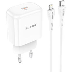 BBN3 cu cablu Lightning, Quick Charge, 20W, 1 X USB Tip-C, Alb