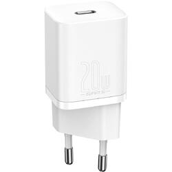 Super Si, Quick Charge 20W, 1 x USB Type-C 5V/3A, Alb