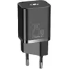 Incarcator retea Baseus Super Si, Quick Charge 25W, 1 x USB Type-C 5V/3A, Negru