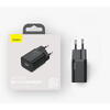 Incarcator retea Baseus Super Si, Quick Charge 25W, 1 x USB Type-C 5V/3A, Alb